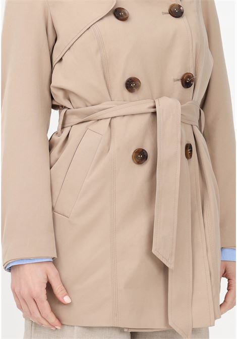 Beige trench coat for women ONLY | 15191821Ginger Root